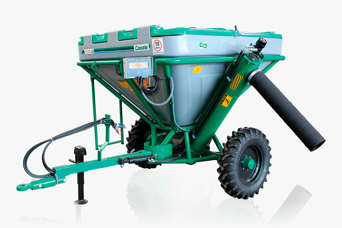 Distribuidores de ração e Suplementação a pasto Feeder 20 SC