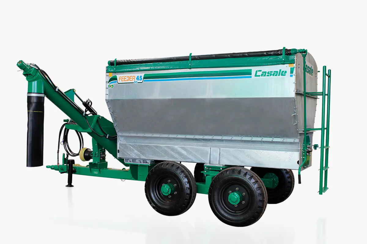 Distribuidores de ração e Suplementação a pasto FEEDER SC