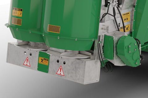 Lec Hydro Caçamba construída em aço galvanizado a fogo