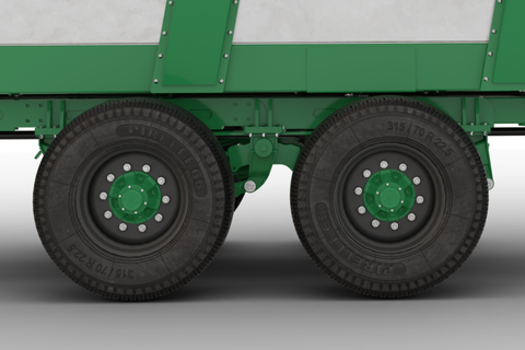 Lec Hydro Cabeçalho com sistema de suspensão por feixe de molas