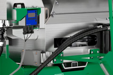 5. Sistema de Pesagem - Fertflex CFC Super Afiador exclusivo e automático das facas